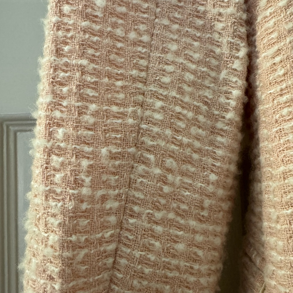 Zara Women's Blush Double-Breasted Blazer - Picture 7 of 7